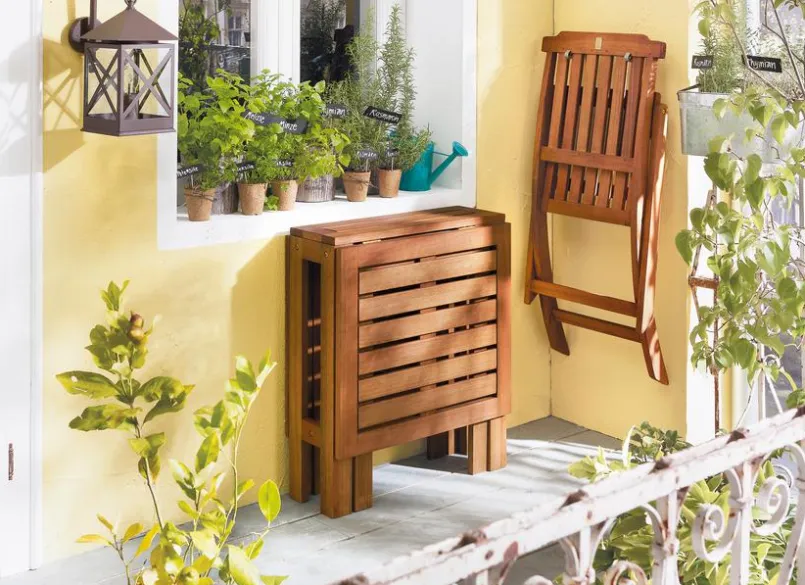 Balkontische| Klapptisch Cayenne 132 x 63,5 cm Braun
