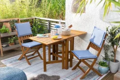 Balkontische| Klapptisch Cayenne 132 x 63,5 cm Braun