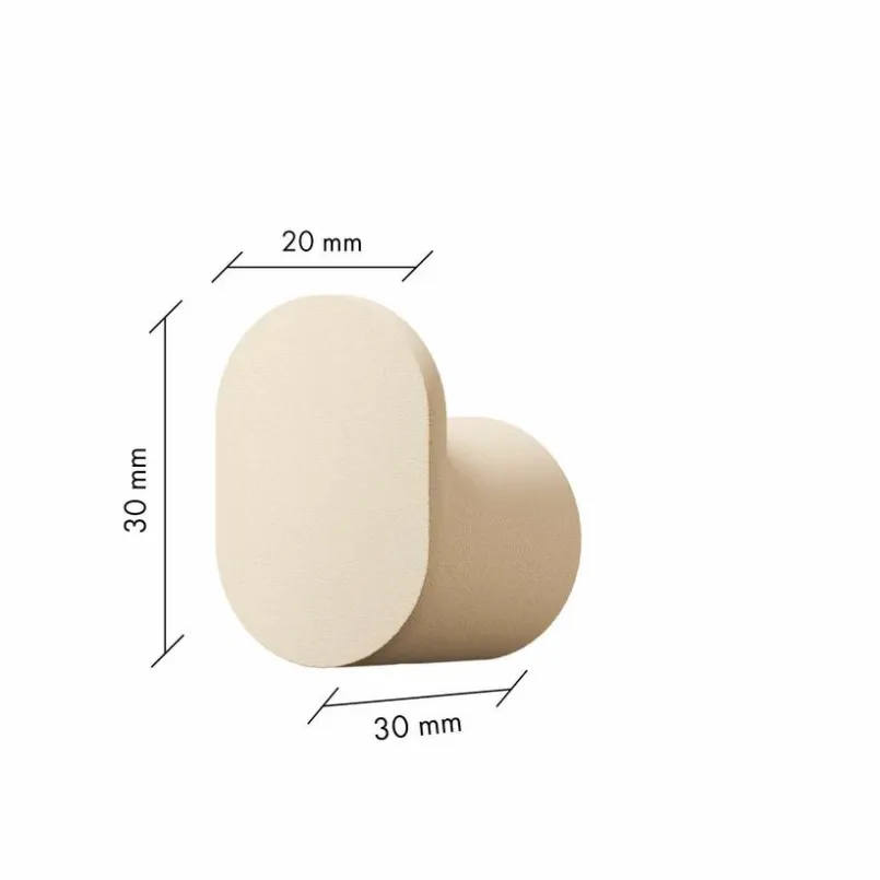 Garderobenständer & -Haken|Metallbude Kleiderhaken 3er-Set Palo Cashew