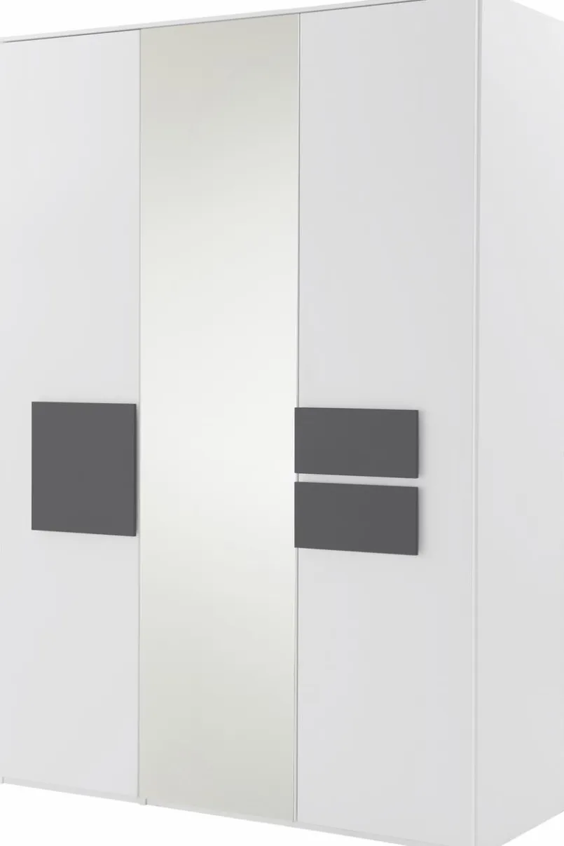 Röhr Kinderzimmer Schränke|Kinderzimmer Schränke-Kleiderschrank Clip 151 x 215 cm Weiß
