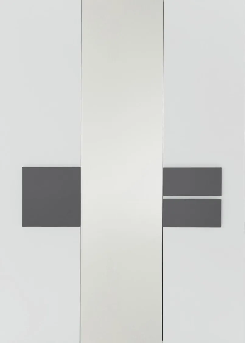 Röhr Kinderzimmer Schränke|Kinderzimmer Schränke-Kleiderschrank Clip 151 x 215 cm Weiß