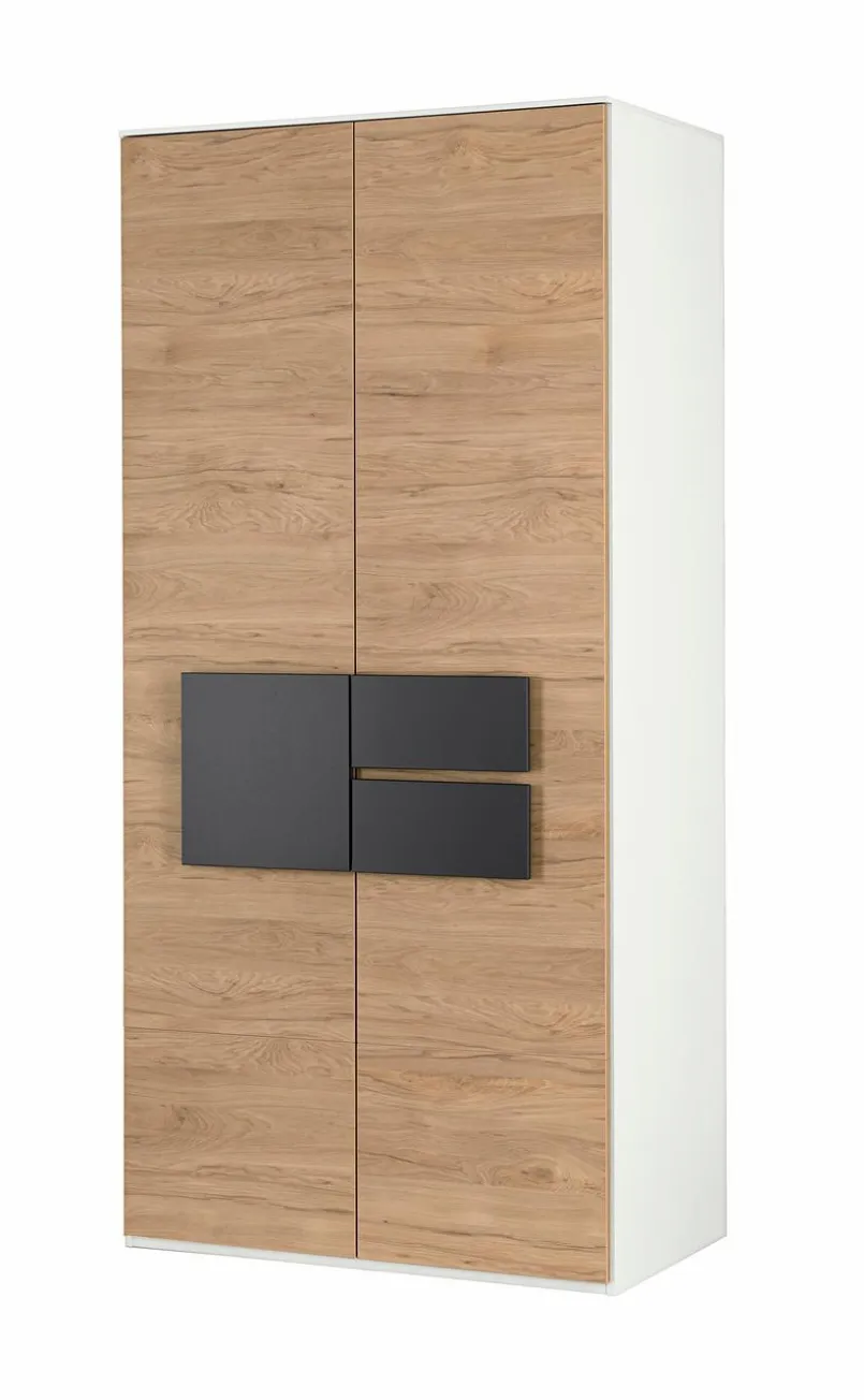 Röhr Kinderzimmer Schränke|Kinderzimmer Schränke-Kleiderschrank Clip 101 x 215 cm Eiche