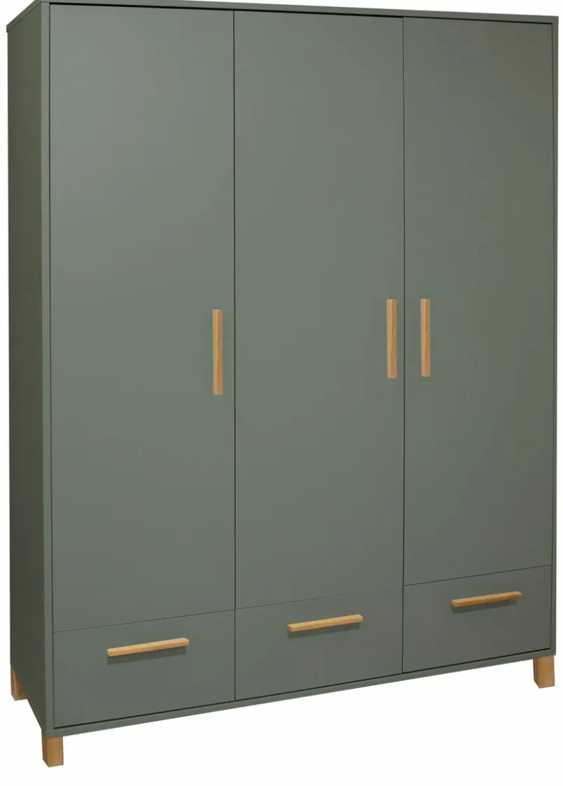 Mäusbacher Babyzimmer Schränke & Regale|Babyzimmer Schränke & Regale-Kleiderschrank Ole 148 x 195 cm Pine Green