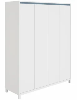 Babyzimmer Schränke & Regale|Babyzimmer Schränke & Regale|Paidi Kleiderschrank Olli 164 x 204 cm Blau
