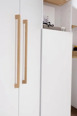 Paidi Kinderzimmer Schränke|Kinderzimmer Schränke-Kleiderschrank Oscar 124 x 206 cm Weiß