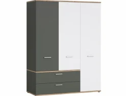 Wójcik Kinderzimmer Schränke|Kinderzimmer Schränke-Kleiderschrank Twenty 150 x 196 cm Graphit