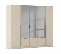 rauch BLUE Kleiderschränke-Kleiderschrank Anni 226 x 197 cm Champagner
