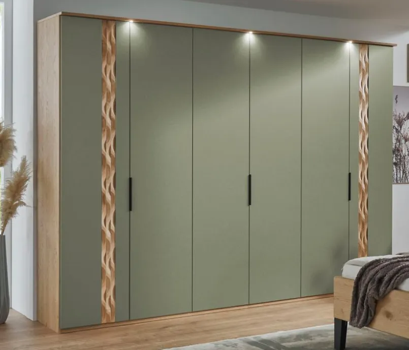 Kleiderschränke|C.DISSELKAMP Kleiderschrank Callao 300 x 230 cm Grün