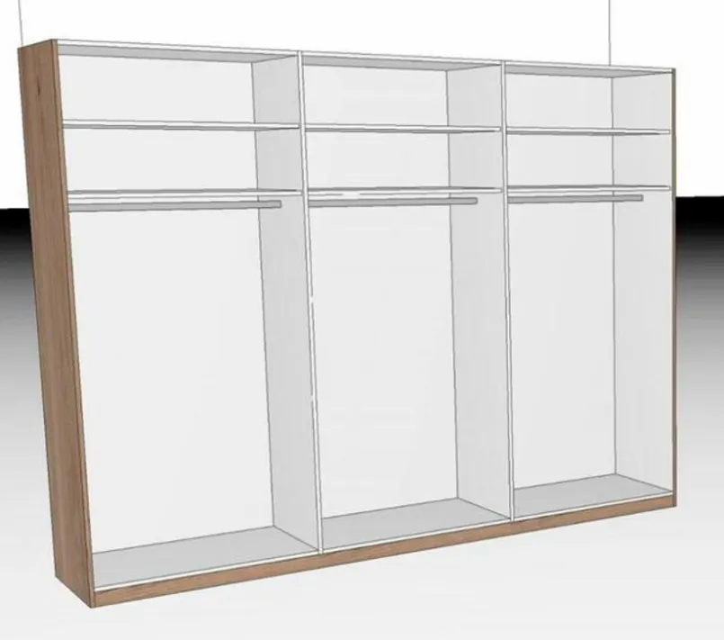 Kleiderschränke|C.DISSELKAMP Kleiderschrank Callao 300 x 230 cm Grün