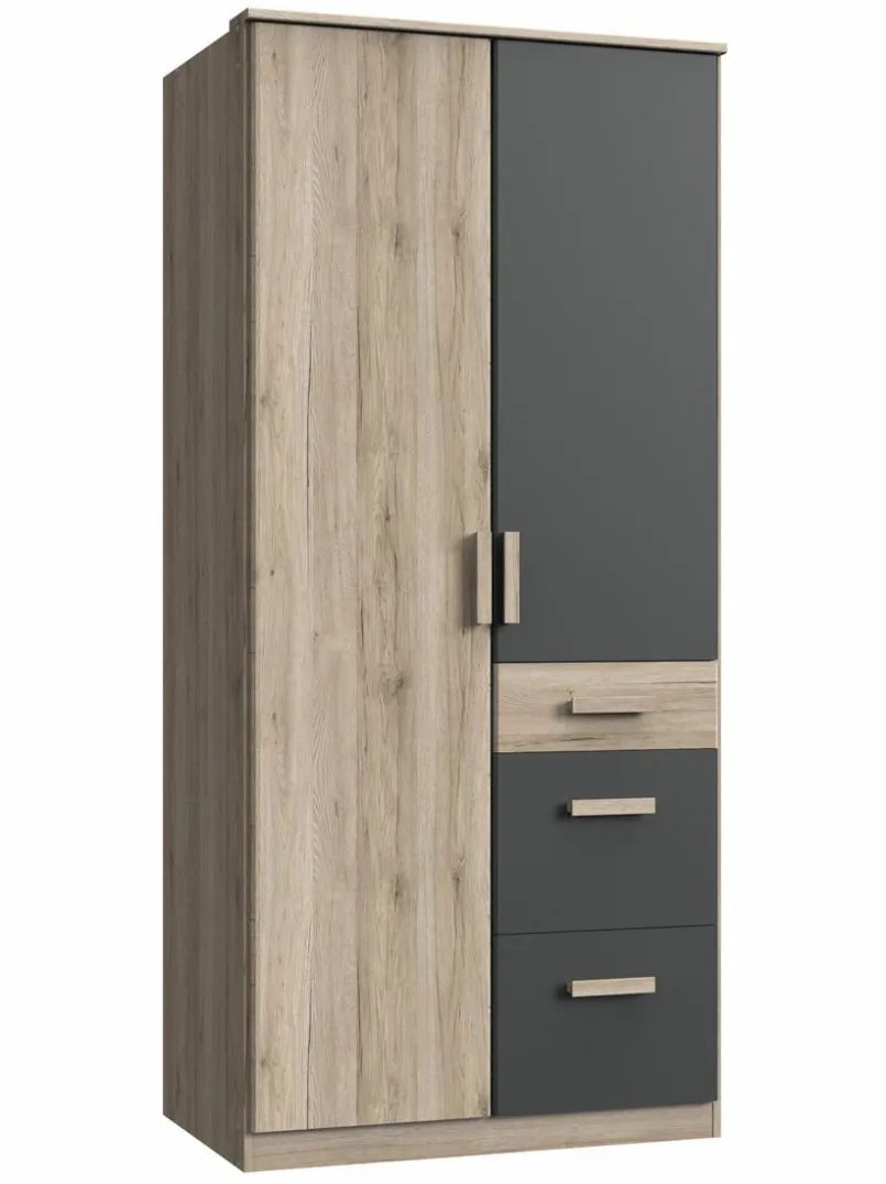 WIMEX Kinderzimmer Schränke|Kinderzimmer Schränke-Kleiderschrank Cariba 91 x 199 cm Eiche