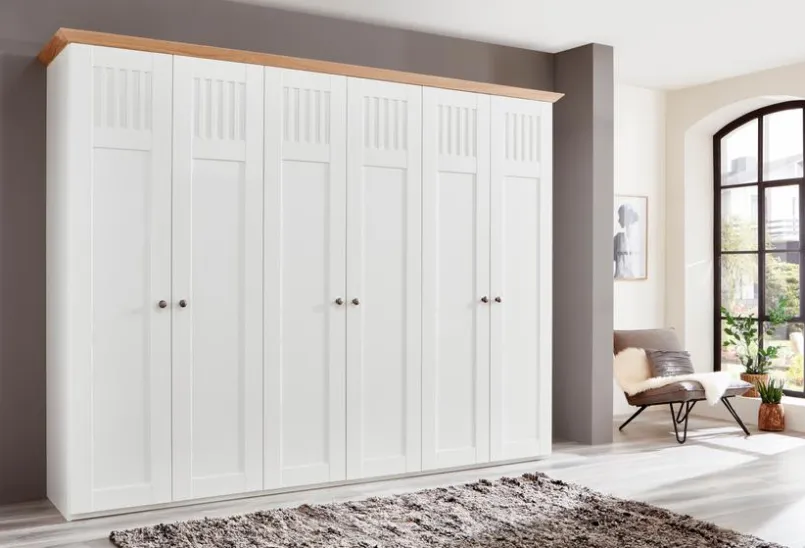 C.DISSELKAMP Kleiderschränke-Kleiderschrank Castellino 300 x 230 cm Weiß