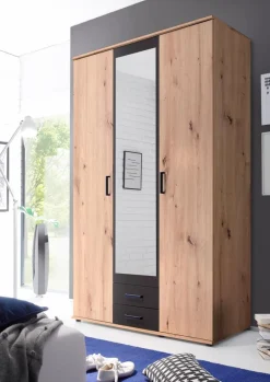 Kleiderschrank Chicago 120 x 197 cm<Pol Power Online