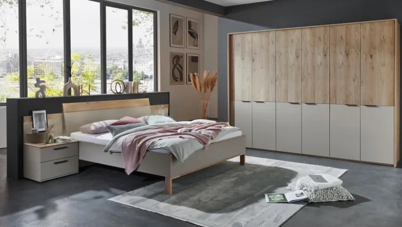 Kleiderschrank Cuneo 299 x 229 cm<C.DISSELKAMP Discount