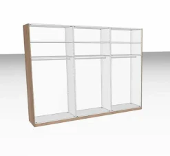 Kleiderschrank Cuneo 299 x 229 cm<C.DISSELKAMP Discount