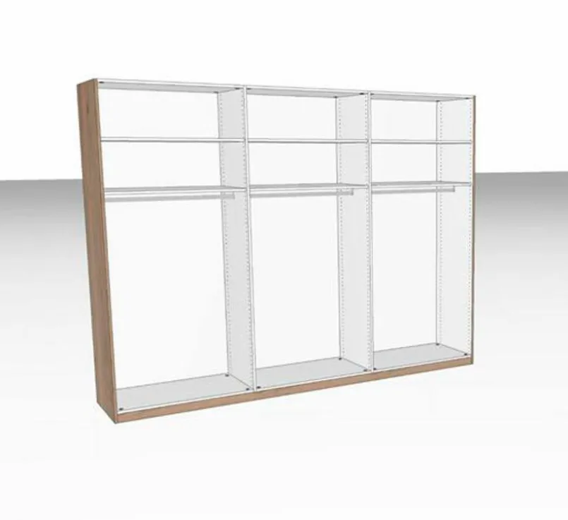 Kleiderschrank Cuneo 299 x 229 cm<C.DISSELKAMP Discount