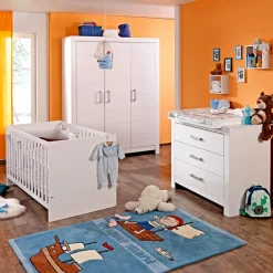 Paidi Kinderzimmer Schränke|Kinderzimmer Schränke-Kleiderschrank Fiona, 157 x 206 cm Weiß