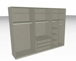 Kleiderschränke|set one by Musterring Kleiderschrank Henderson 300 x 223 cm Fango