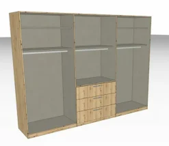 Kleiderschrank Henderson 301 x 223 cm<set one by Musterring Outlet