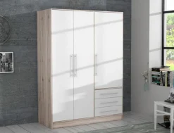 Kleiderschränke|FORTE Kleiderschrank Jupiter 145 x 200 cm Sandeiche