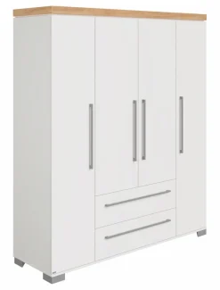 Kinderzimmer Schränke|Kinderzimmer Schränke|Paidi Kleiderschrank Kira 176 x 206 cm Eiche-Nebraska