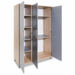 Babyzimmer Schränke & Regale|Babyzimmer Schränke & Regale|Paidi Kleiderschrank Liam 130 x 196 cm Schiefer
