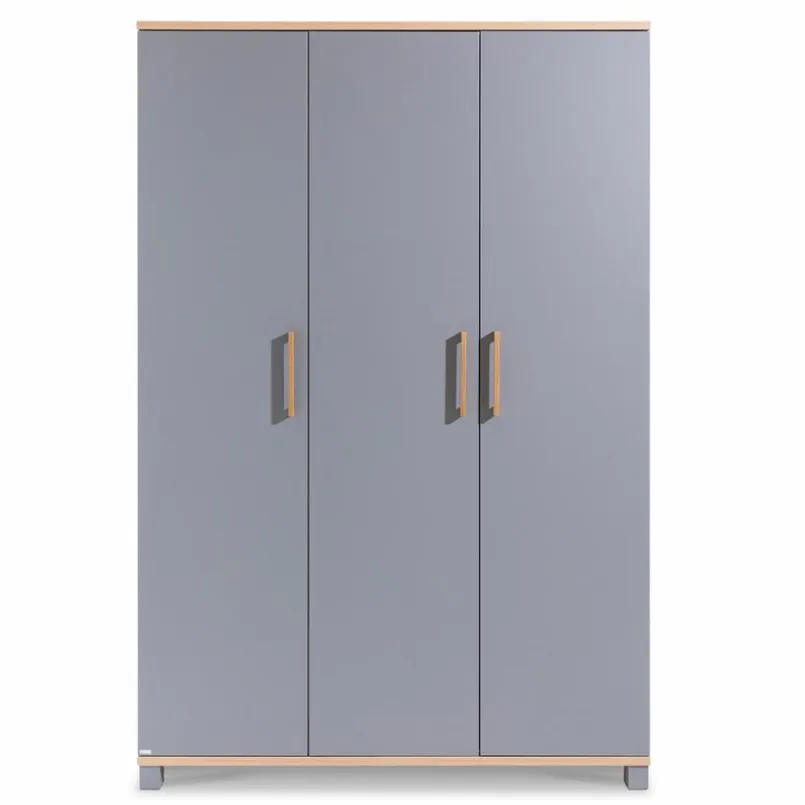 Babyzimmer Schränke & Regale|Babyzimmer Schränke & Regale|Paidi Kleiderschrank Liam 130 x 196 cm Schiefer