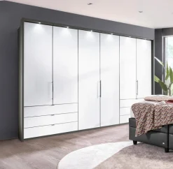 Wiemann Kleiderschränke-Kleiderschrank Loft 300 x 216 cm Weiß