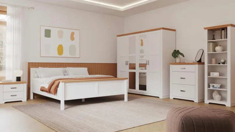 Kleiderschrank Maluno 216 x 208 cm<Inter Link Best
