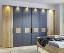 Wiemann Kleiderschränke-Kleiderschrank Naxos 300 x 216 cm Schwarz