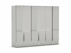 JOOP! Kleiderschränke-Kleiderschrank Posh 298 x 222 cm Hellgrau
