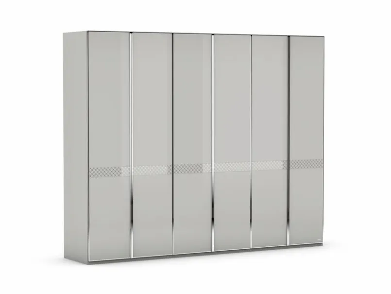 JOOP! Kleiderschränke-Kleiderschrank Posh 298 x 222 cm Hellgrau