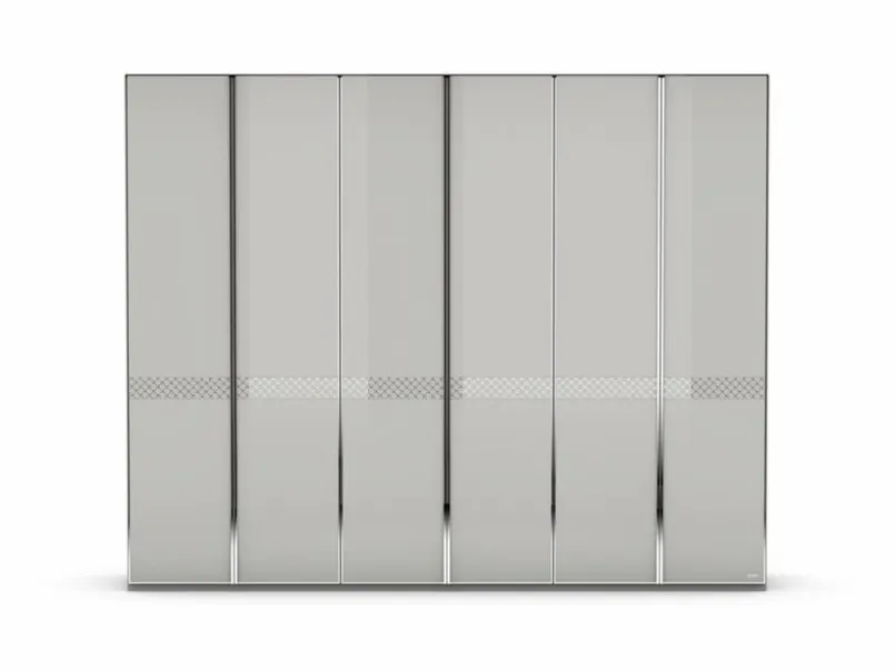 JOOP! Kleiderschränke-Kleiderschrank Posh 298 x 222 cm Hellgrau