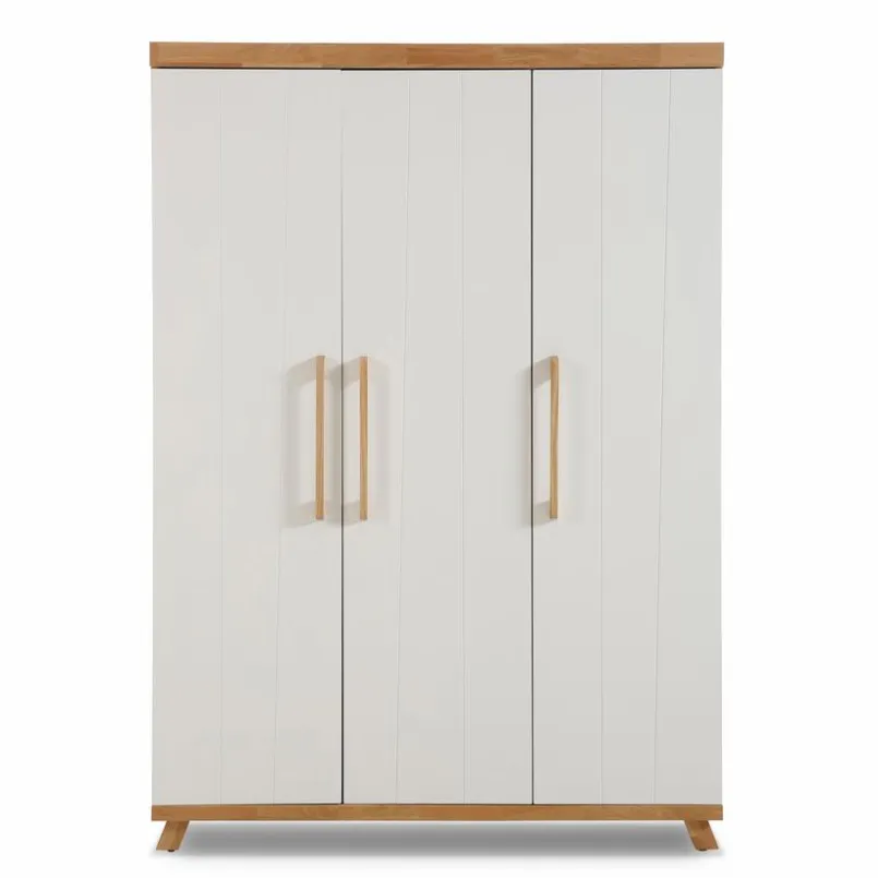 Babyzimmer Schränke & Regale|Babyzimmer Schränke & Regale|Portobello Kleiderschrank Talsi 135 x 201 cm Eiche