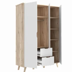 Kleiderschrank Vankka 139 x 202 cm<FORTE Discount
