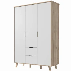 Kleiderschrank Vankka 139 x 202 cm<FORTE Discount