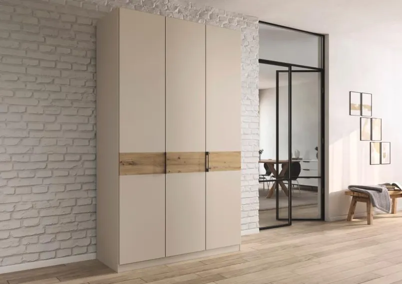 Kleiderschränke|rauch ORANGE Kleiderschrank Versity 136 x 229 cm Champagner