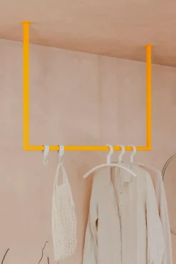 Metallbude Praktisch Im Flur-Kleiderstange Rubi 60x120 Mango