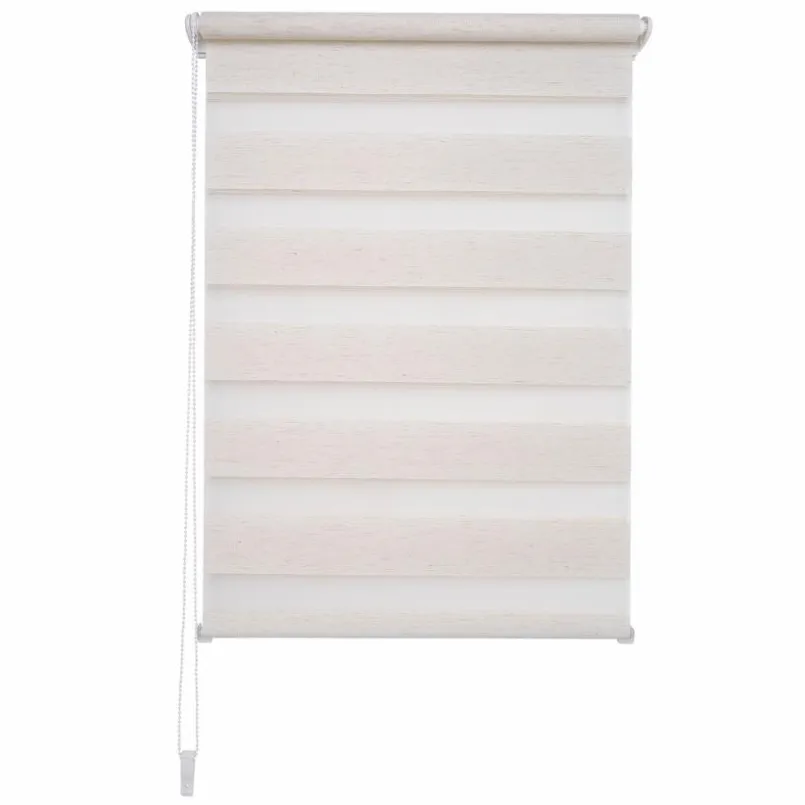 Vorhänge & Gardinen|Liedeco Klemmfix Duo-Rollo 100 x 160 cm Natur