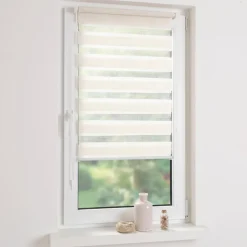 Vorhänge & Gardinen|Liedeco Klemmfix Duo-Rollo 100 x 160 cm Natur