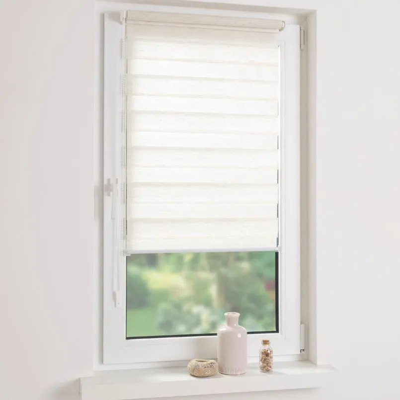 Vorhänge & Gardinen|Liedeco Klemmfix Duo-Rollo 100 x 160 cm Natur