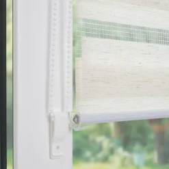 Vorhänge & Gardinen|Liedeco Klemmfix Duo-Rollo 100 x 160 cm Natur