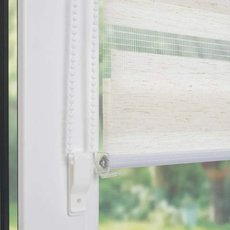 Vorhänge & Gardinen|Liedeco Klemmfix Duo-Rollo 100 x 160 cm Natur