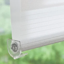 Vorhänge & Gardinen|Liedeco Klemmfix Duo-Rollo 70 x 210 cm Weiß