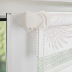 Vorhänge & Gardinen|Liedeco Klemmfix-Duo Rollo Aster 80 x 210 cm Weiß