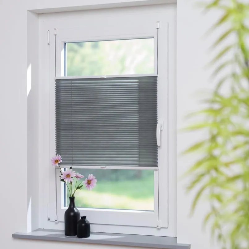 Klemmfix-Plissee Easy 90 x 130 cm<Liedeco Outlet