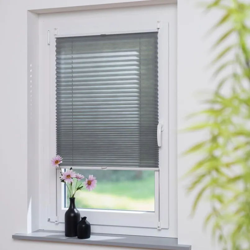 Klemmfix-Plissee Easy 90 x 130 cm<Liedeco Outlet