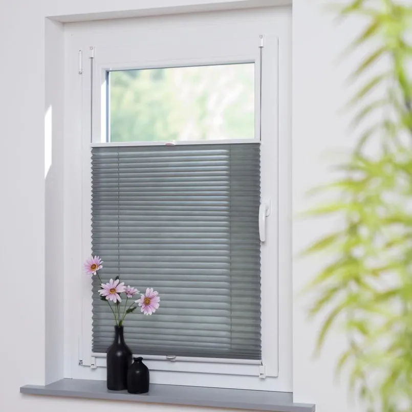 Klemmfix-Plissee Easy 90 x 130 cm<Liedeco Outlet