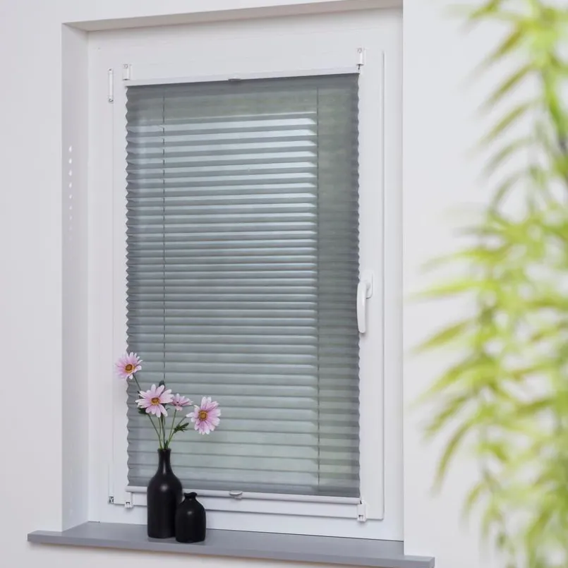 Klemmfix-Plissee Easy 90 x 130 cm<Liedeco Outlet