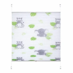 Vorhänge & Gardinen|Liedeco Klemmfix-Plissee Hanni und Luc 80 x 130 cm Bunt