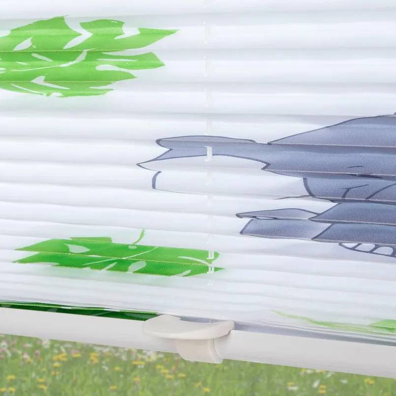 Vorhänge & Gardinen|Liedeco Klemmfix-Plissee Hanni und Luc 80 x 130 cm Bunt